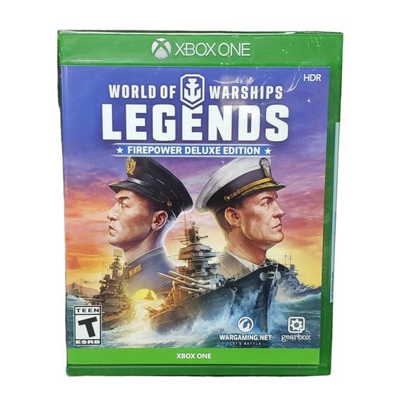 Microsoft World of Warships: Legends Firepower Deluxe Edition Xbox One Gear Box - Picture 1 of 4